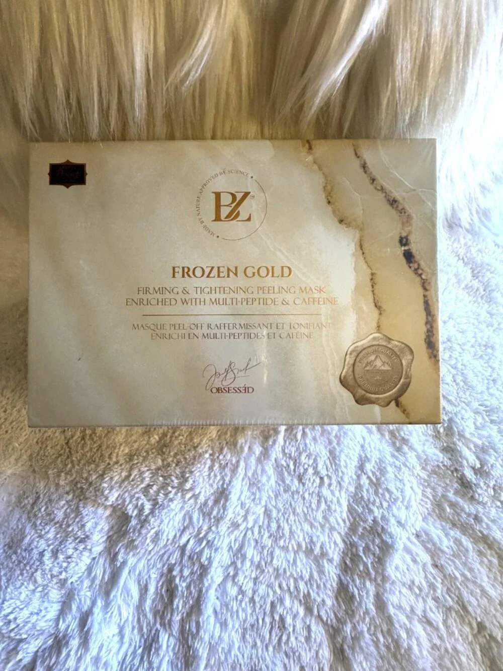 Below Zero Frozen Gold Luxury Skincare Bundle | 4-Piece Set | New & Factory Seal